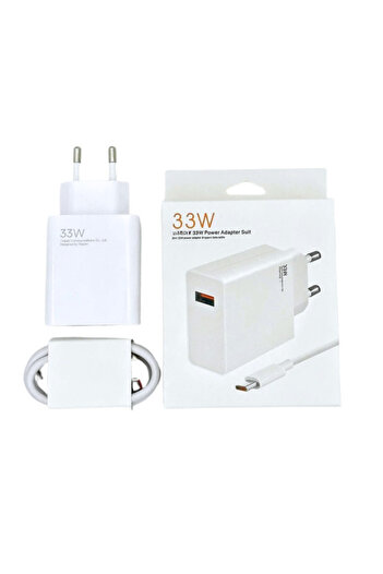 Poro Online Rapid Phone Charger 33 W with Type-C Cable