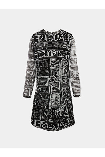 Desigual Γυναικείο Φόρεμα Casual 23SWVK23 Γκρι