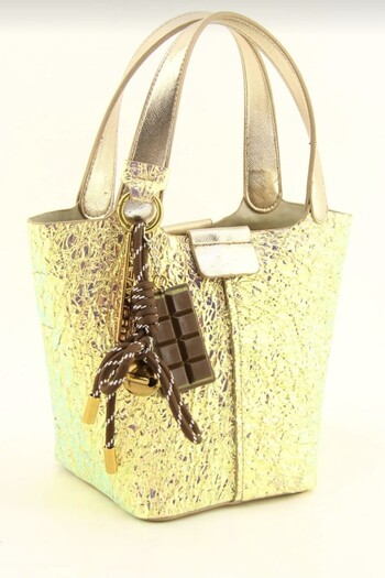 QUB CLUB Women's Mini Bucket Shoulder Bag