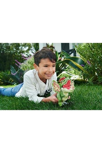 STOREMAX Snshop Jurassic World Uncaged Interactive Dilophosaurus Figure 467437