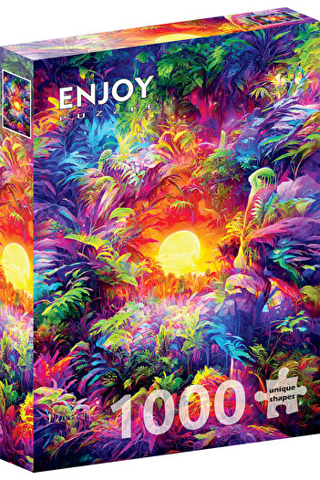 Enjoy Puzzle 1000 Pieces Jigsaw Puzzle - Rainbow Tropic