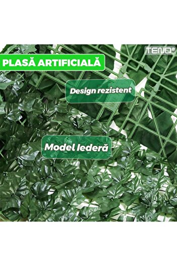 Teno Artificial ivy net, fence or other spaces, durable material 100x300 cm