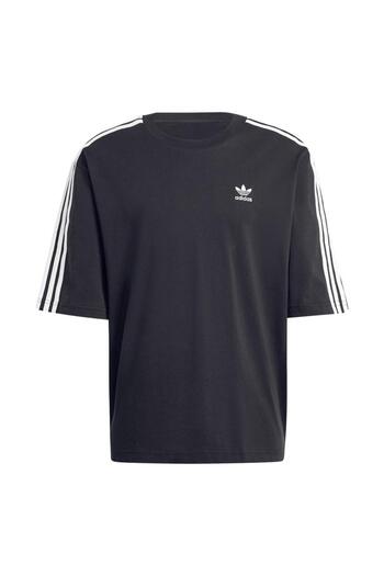 adidas Men's Black T-Shirt Oversize Tee Iz1832