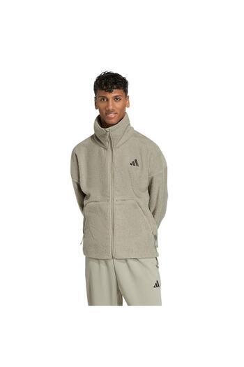 adidas Men's Green Jacket m Ct Fleece Fz Kb1199