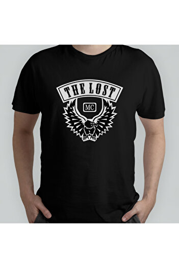 Pixxa Grand Theft Auto Gta the Lost Mc Unisex 100% Cotton Crew Neck T-Shirt Model 2