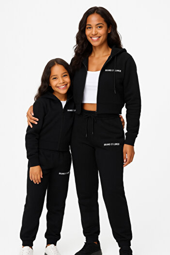 The Velavois Mother - Daughter Tracksuit Set