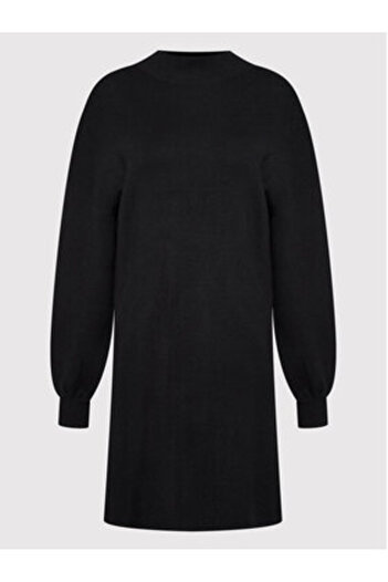 Vero Moda Γυναικείο Πλεκτό Φόρεμα 10249116 Μαύρο