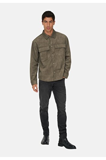 Only & Sons Jacke ONSRAVI Lederjacke