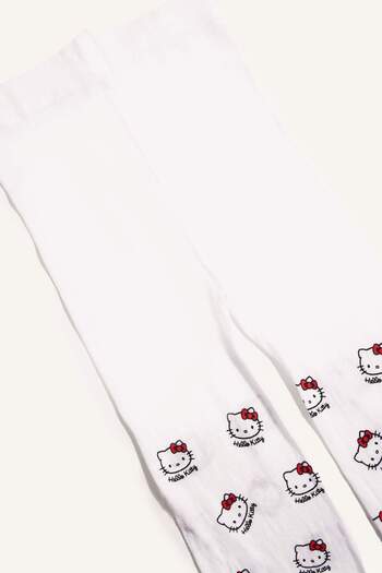 DeFacto Kız Çocuk Hello Kitty 60 Denye Külotlu Çorap G1533A8NS