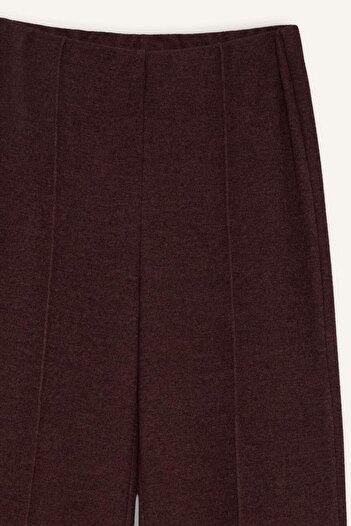 DeFacto Straight Fit Elastic Waist Wide Leg Pants F1016Ax25Au