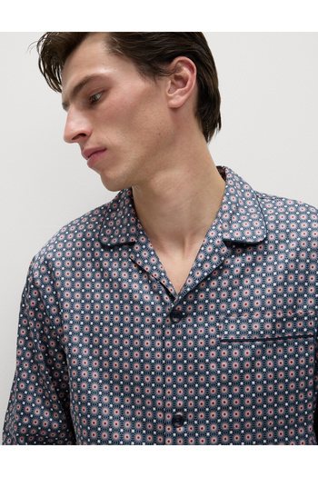 Marks & Spencer Pure Cotton Mosaic Pijama Takımı