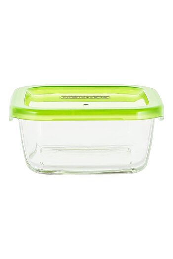 Luminarc Keep N Box Square Glass Container, 36 cl
