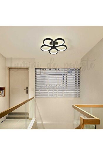 Lumini de Poveste Black Flower LED Wall Lamp