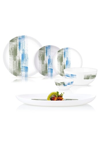 Luminarc Diwali Decorative Dinner Set, 26 pcs