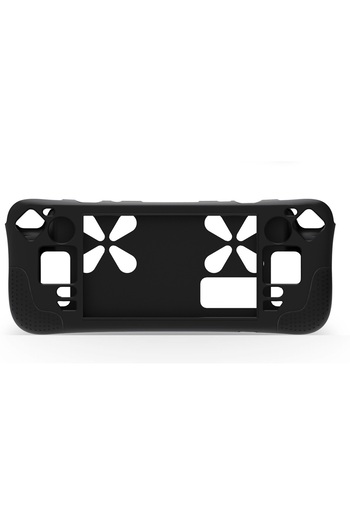No branded Husă din silicon pentru Steam Deck, antiderapantă, suport independent, design de disipare a căldurii