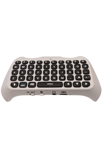 No branded Mini Gaming Keyboard for PS5 Controller, Wireless Bluetooth 3.0, Full QWERTY, 500mAh, 17x7x3.6 cm