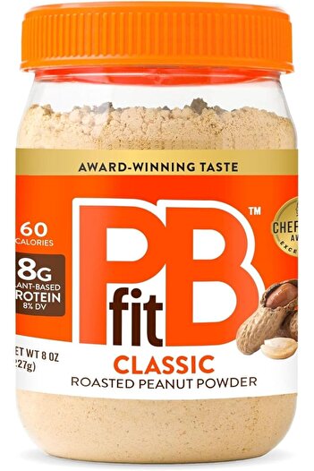 BARAKAH BetterBody Foods PBfit All-Natural Peanut Butter Powder, 8 oz.
