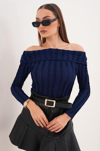 ŞİMAL Women's Madonna Collar Blouse 255335 -