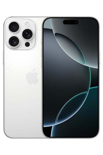 Apple iPhone 16 Pro Max 256GB White Titanium 5G (E-sim only) With FaceTime - USA Version