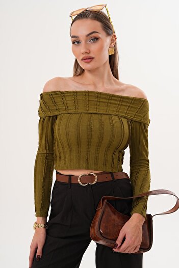 ŞİMAL Women's Madonna Collar Blouse 255335 -