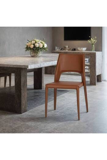 Crestj Single Leather Chair