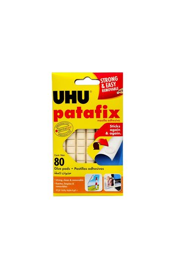 Uhu Patafix White Removable Glue Pads 50 g, 80 Pack