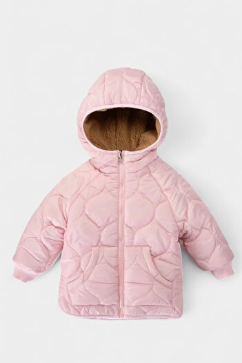 Midimod 2-11 Years Old Double-Sided Thick Fleece Winter Girl's Coat