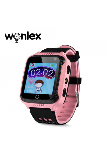 wonlex Ceas Smartwatch Pentru Copii GW500s cu Functie Telefon, Localizare GPS, Camera, Lanterna, Ped