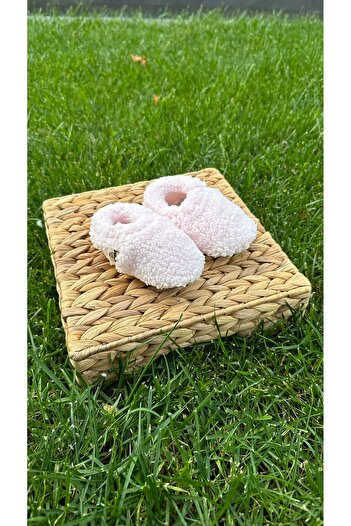 BabyDia Lamb Fabric Non-Slip Sole Short Booties