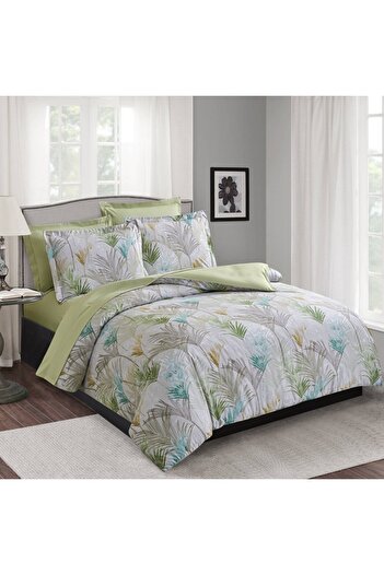 Caressa Polyester bed linen, HFJ-TX, 2 people, multicolor, set of 6 pieces