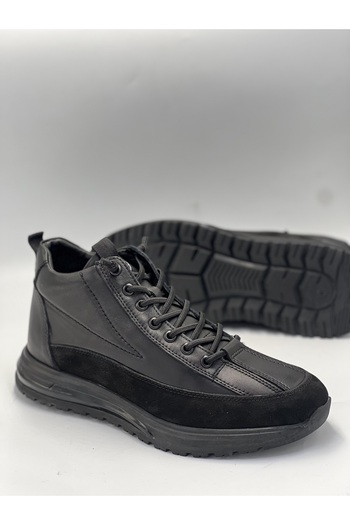 GÜLERSHOES Garantili Hakiki Deri Su Geçirmez Kaymaz Taban Ortopedi Kışlık Erkek Bot 40-41-42-43-44 Numara