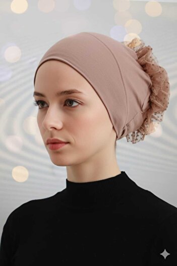 Armine Knotted Headscarf in Earth Tone
