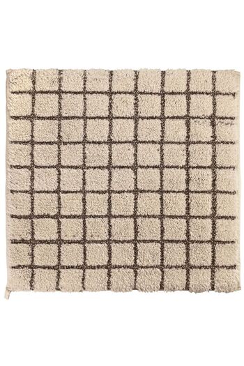 SANIPLAST Bath Mat Plaza, Non-slip, Beige, 60 x 60 cm