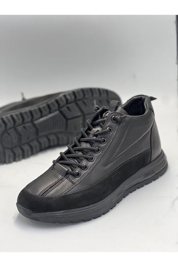 GÜLERSHOES Garantili Hakiki Deri Su Geçirmez Kaymaz Taban Ortopedi Kışlık Erkek Bot 40-41-42-43-44 Numara