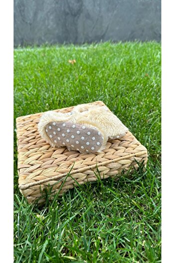 BabyDia Lamb Fabric Non-Slip Sole Short Booties
