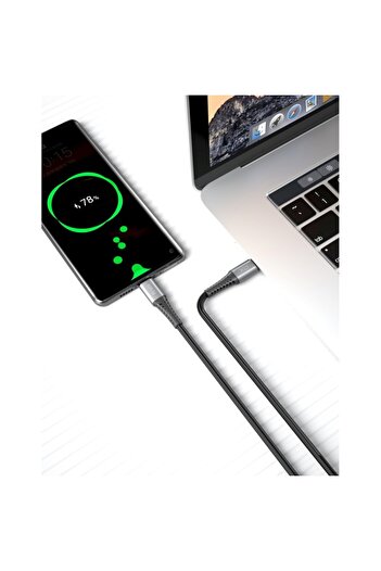 Xo Data Cable XO, USB-C to USB-C, 1m, Black