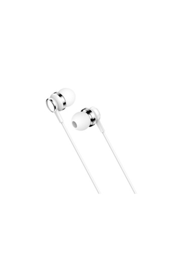 KAKU Wired Earphones (KSC-399), In Ear, 3.5mm, 1.2m, with Mic & Volume Key, HiFi, White
