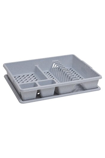 CURVER Kitchen support for dishes, 173460, plastic, gray, 45 x 38 x 8.8 cm