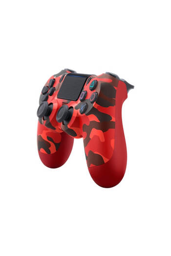 DigikalaX Controller Wireless Doubleshock Joystick, Compatible PS4/Pro/Slim, Touchpad, Rosu Army