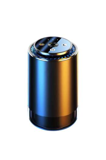 DigikalaX Digital Kala Aparat Odorizant Auto Profesional, Lumini ambientale, fara parfum, Negru mat