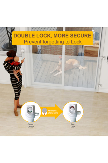 Fun Moment Automatically Closed Baby Safety Gate, Maximum Height up to 1.40m