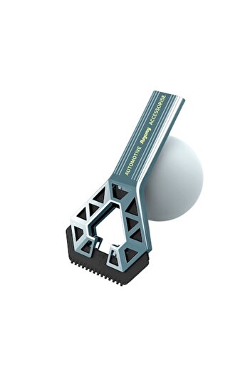 Danex Single-Ended Car Snow Scraper, Universal, Car Snow Removal, with Handle, Ergonomic, Detachable