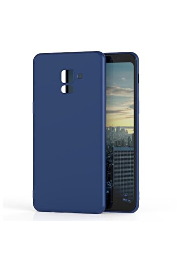 Flippy Husa pentru Samsung Galaxy A8 2018 Luxury Case Albastru