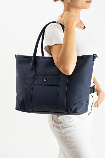 VESSARA Mega Polo Faux Leather Crossbody Shoulder Bag