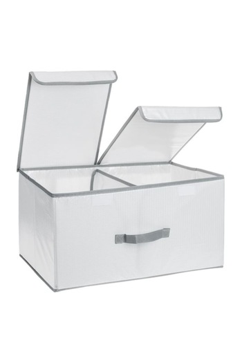 ANTBRO Storage box for clothes or various objects Antbro®, with detachable divider and double lid