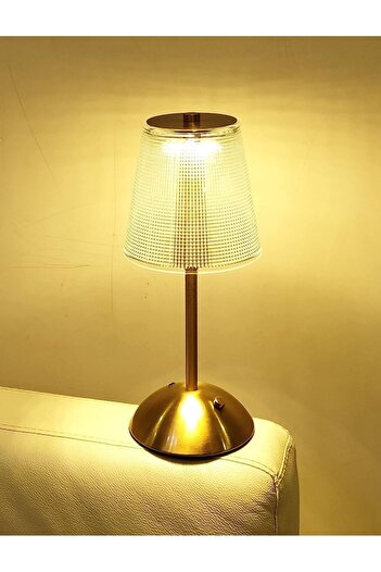 Generic Cordless Rechargeable Table Lamp LED Touch Control Light with 3-Way Brightness Modes