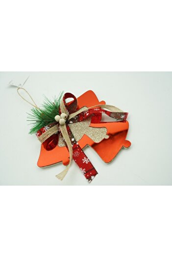 Danex Ornament brad, Clopotei, Rosu, Lucios, 15*15CM, Acril, Interior/ Exterior