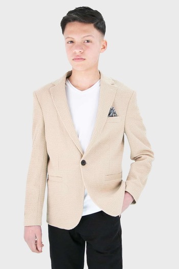 SIRRI Boys' Sports Suit Chino Pants with Jacket