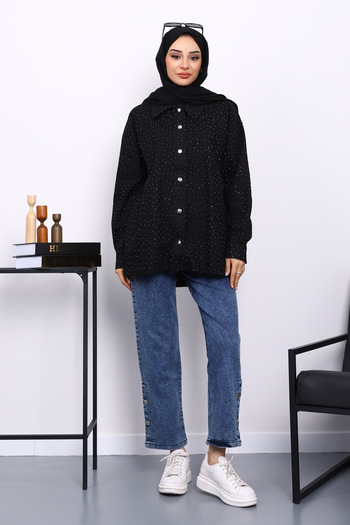 İmajButik Black Stone Gabardine Shirt