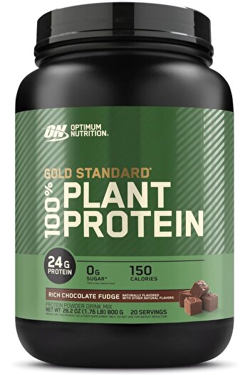 Optimum Nutrition (ON) Gold Standard 100% Plant Based Protein Powder, Gluten Free, Vegan Protein for
